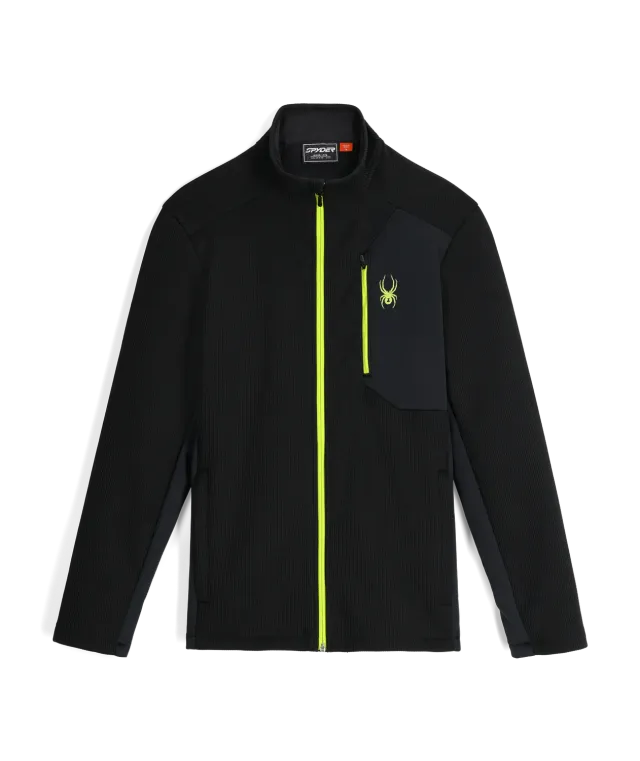 Spyder Bandit full zip fleecejakke svart
