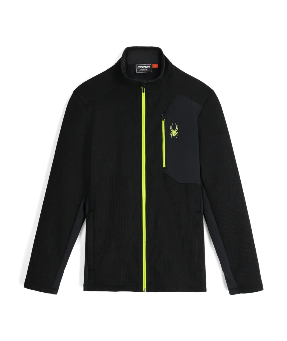 Spyder Bandit full zip fleecejakke svart