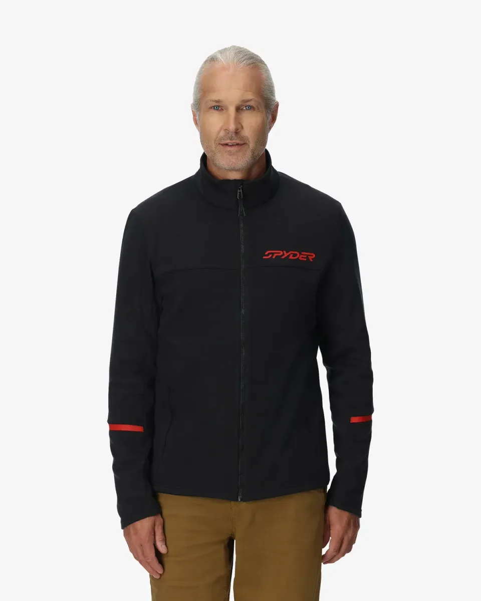 Spyder Speed fleecejakke herre svart stretch