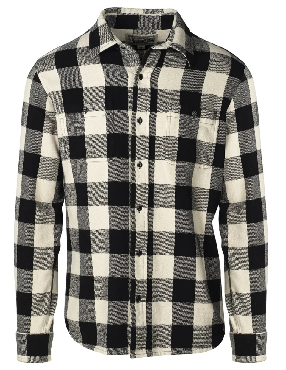 Schott NYC SH2134 flanellskjorte rød rutete bomull