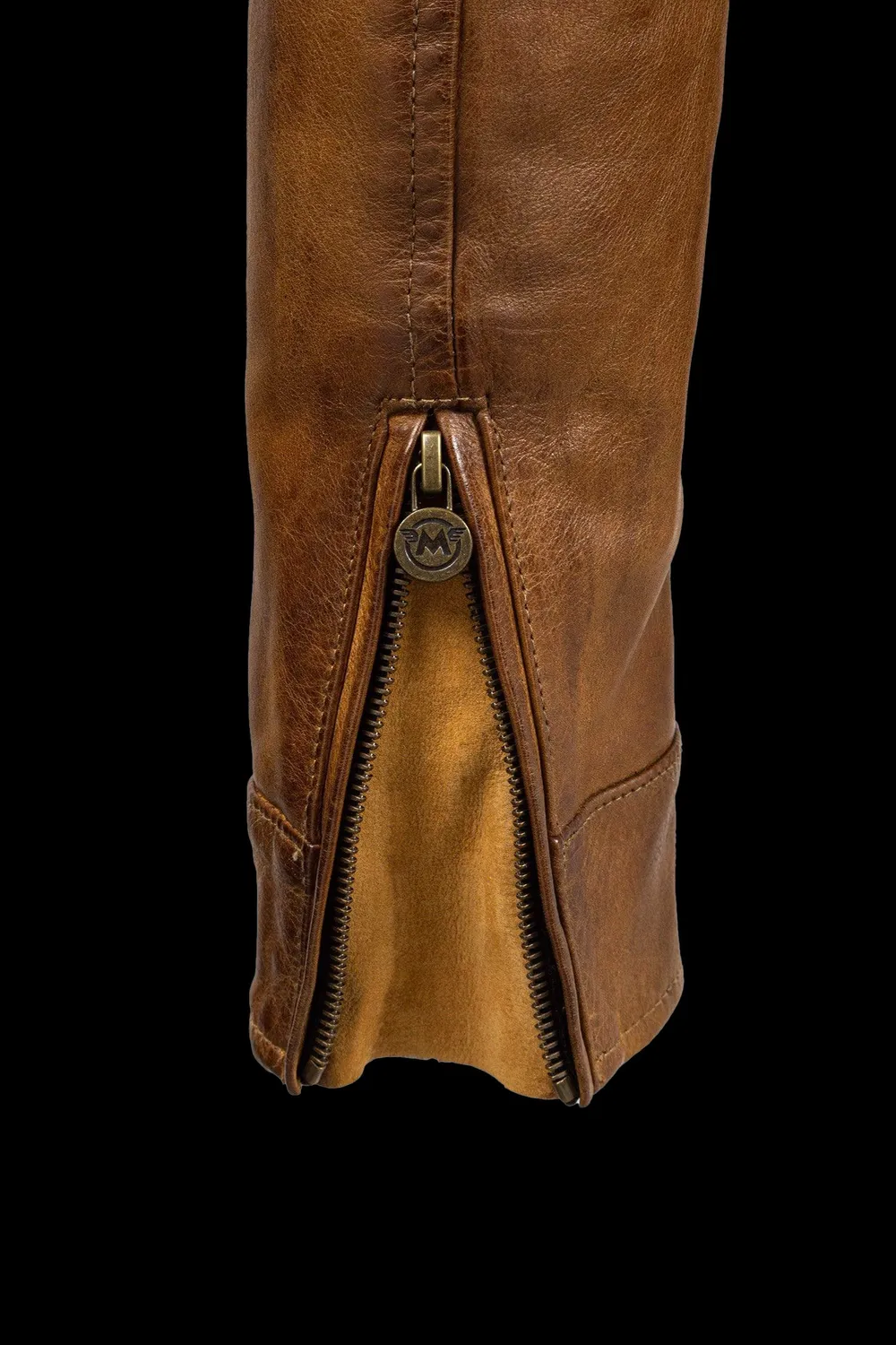Matchless Hampstead skinnjakke antique cuero nubuck