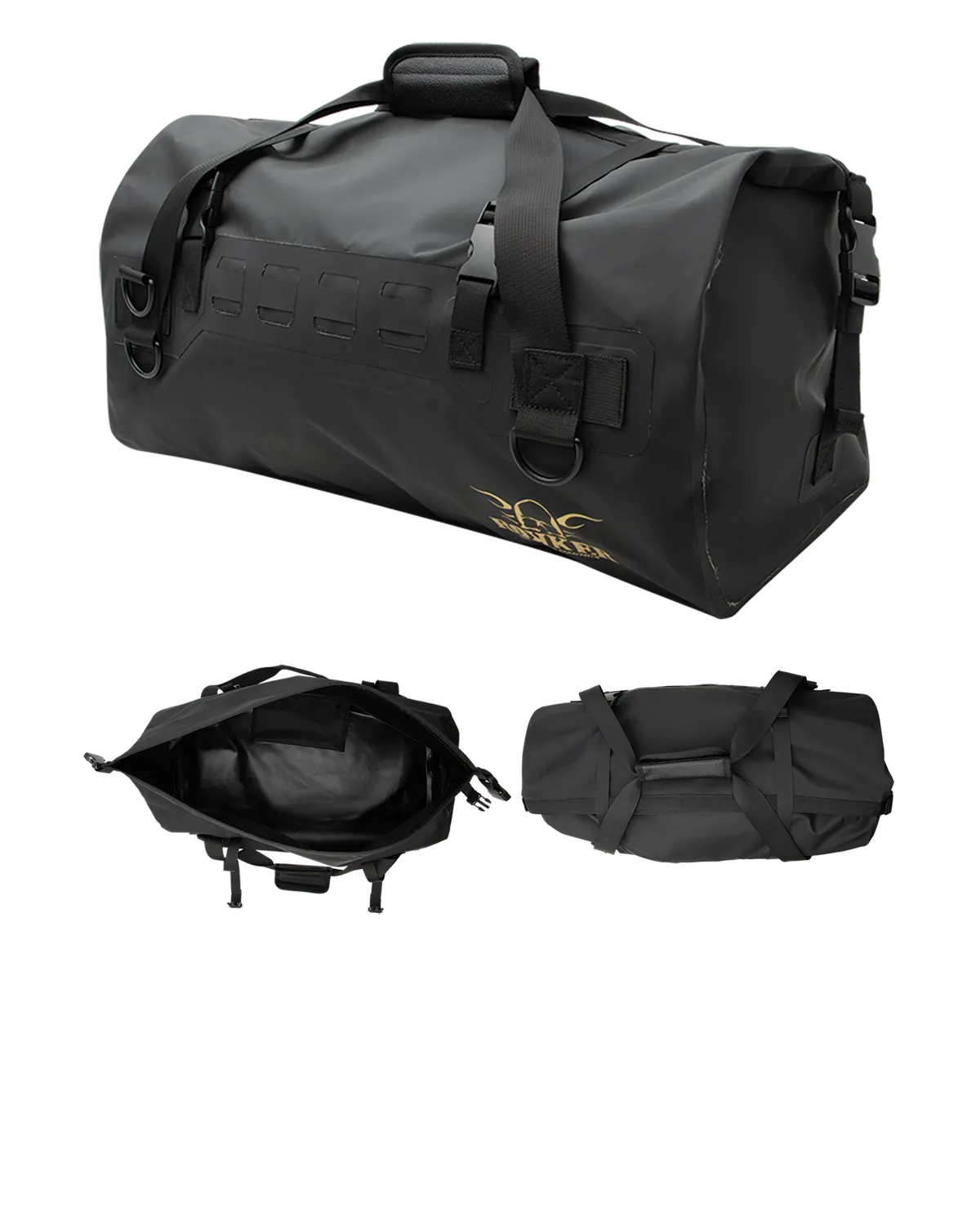 Rokker Roll Bag pakningsrull svart 50 liter vanntett