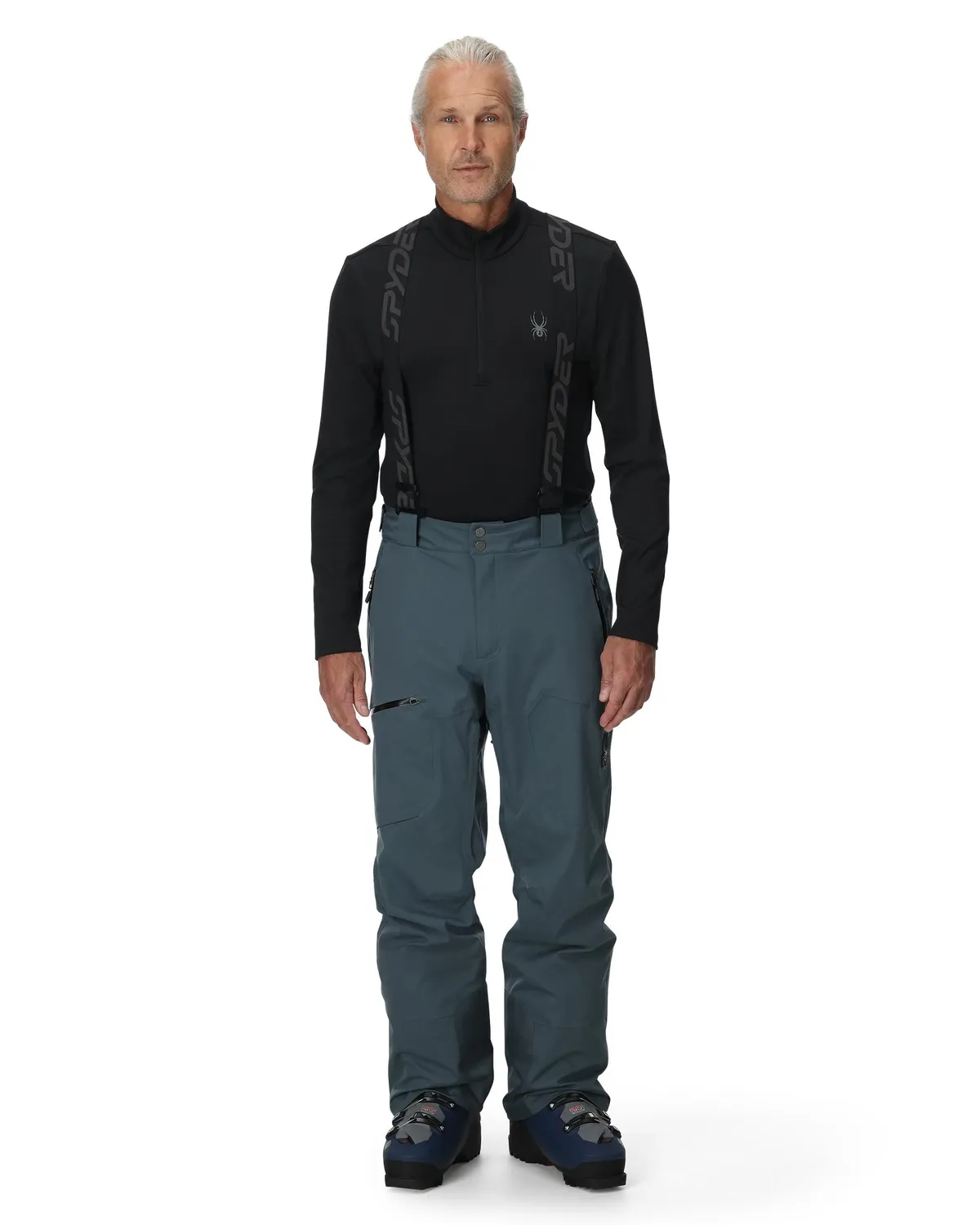 Spyder Taos Shell 30K skallbukse herre slate blue vanntett