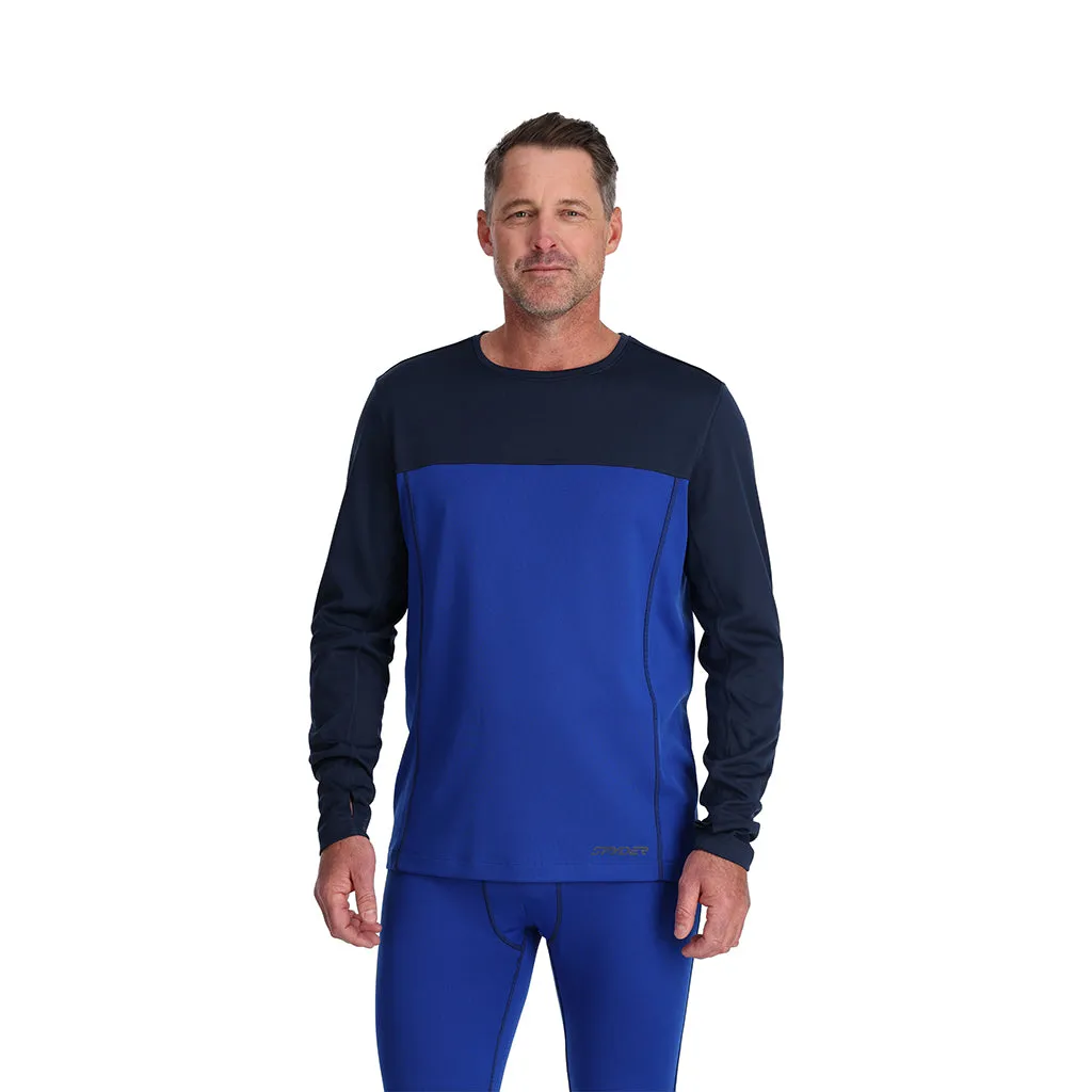 Spyder Charger Crew understøysgenser electric blue M UPF50+