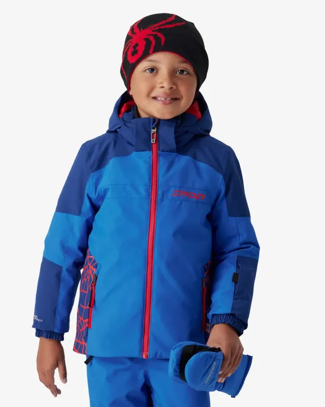 Spyder Challenger skijakke gutt Bold Blue 10K