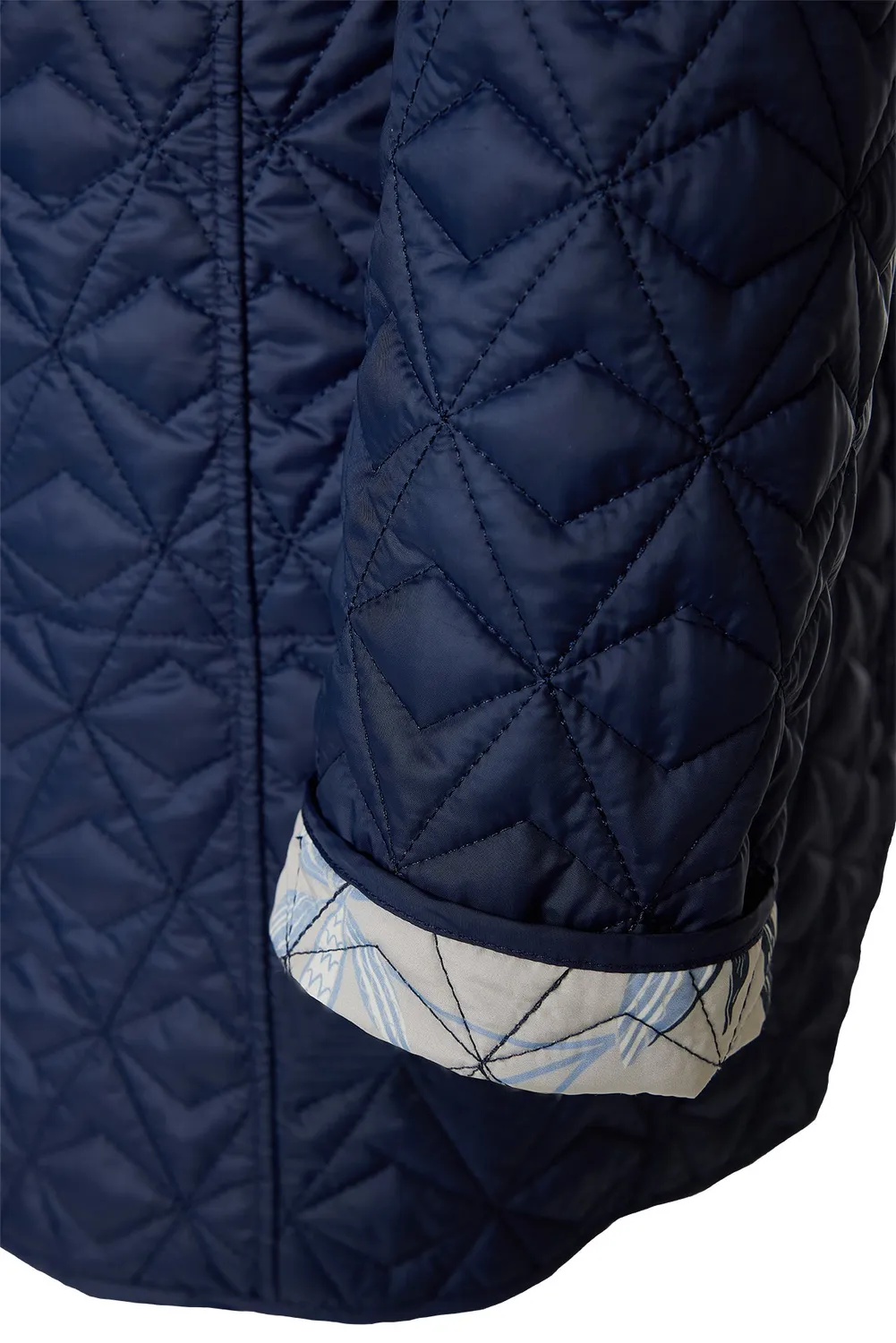 Danwear Windfield Gyda vendejakke Navy quiltet