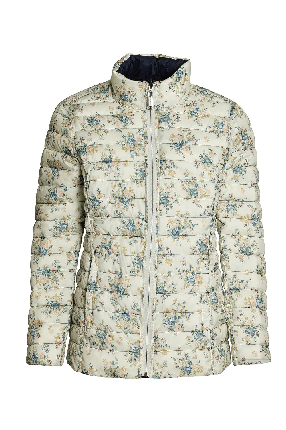 Danwear Windfield Idaline dunjakke Navy vendbar