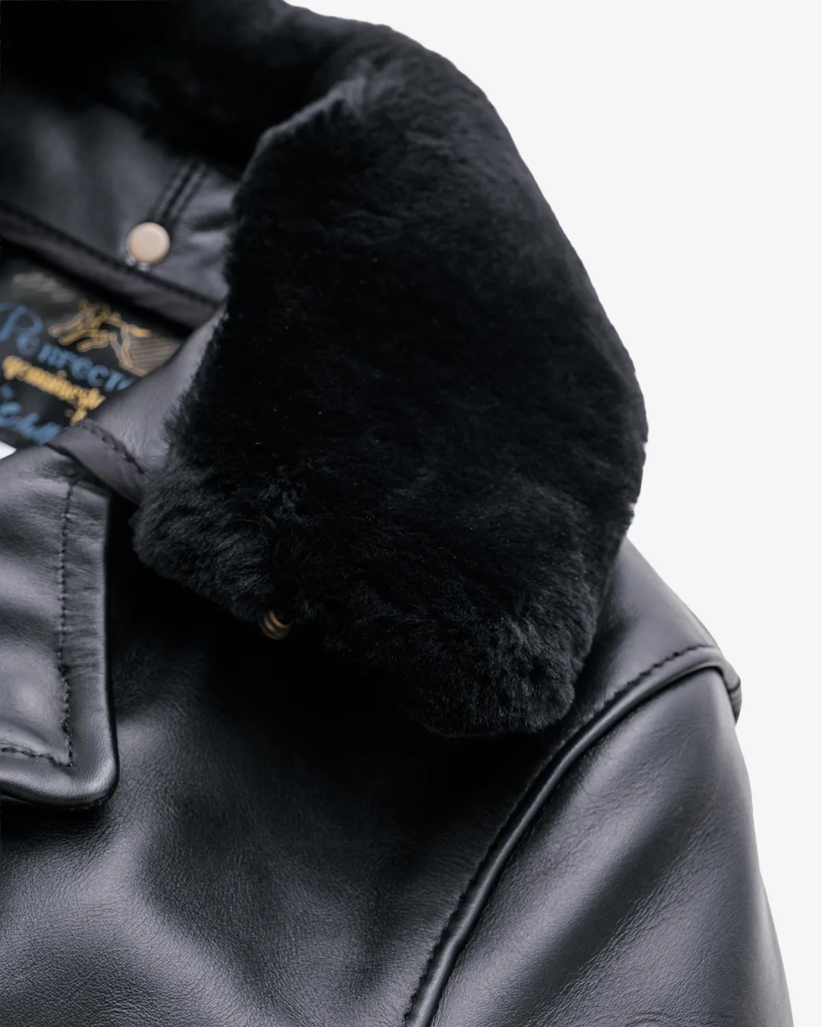 Schott NYC JD1 Dean skinnjakke Black steerhide