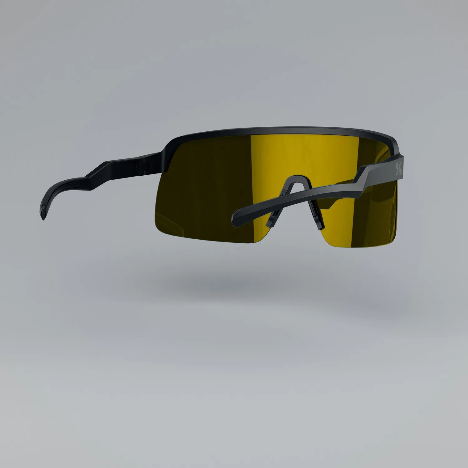 Dirtlej Specs 03 sykkelbriller black gold speilglass