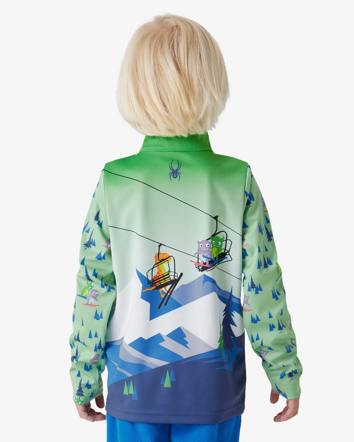 Spyder Challenge Quarter Zip genser multi UPF 50+
