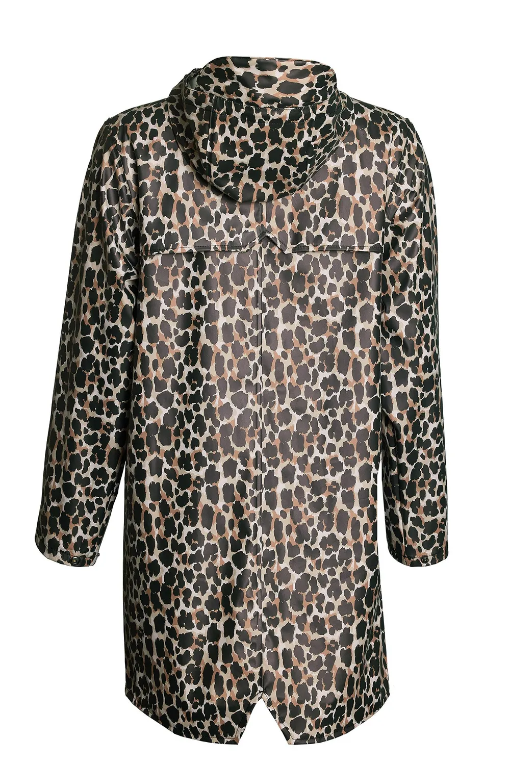 Windfield Liesa regnjakke dame leopard vanntett