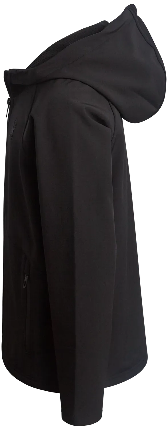 Spyder Softshell barnejakke gutt svart vindtett