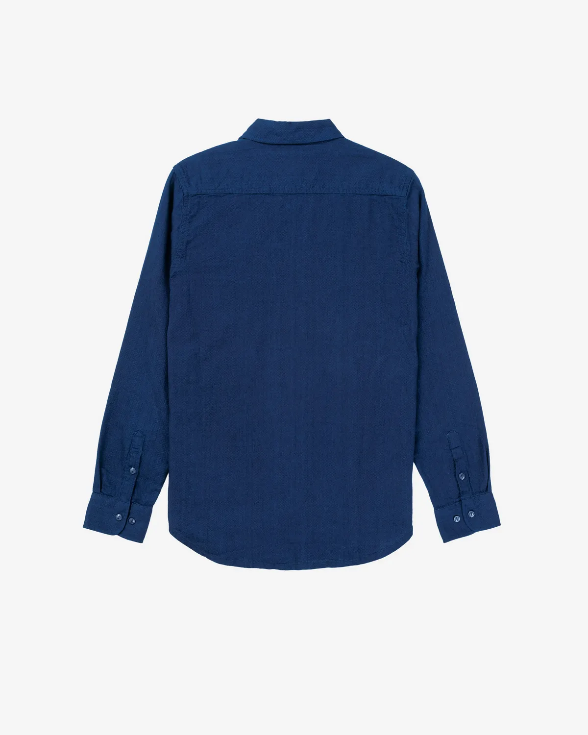 Schott NYC SH2308 indigoskjorte basketweave