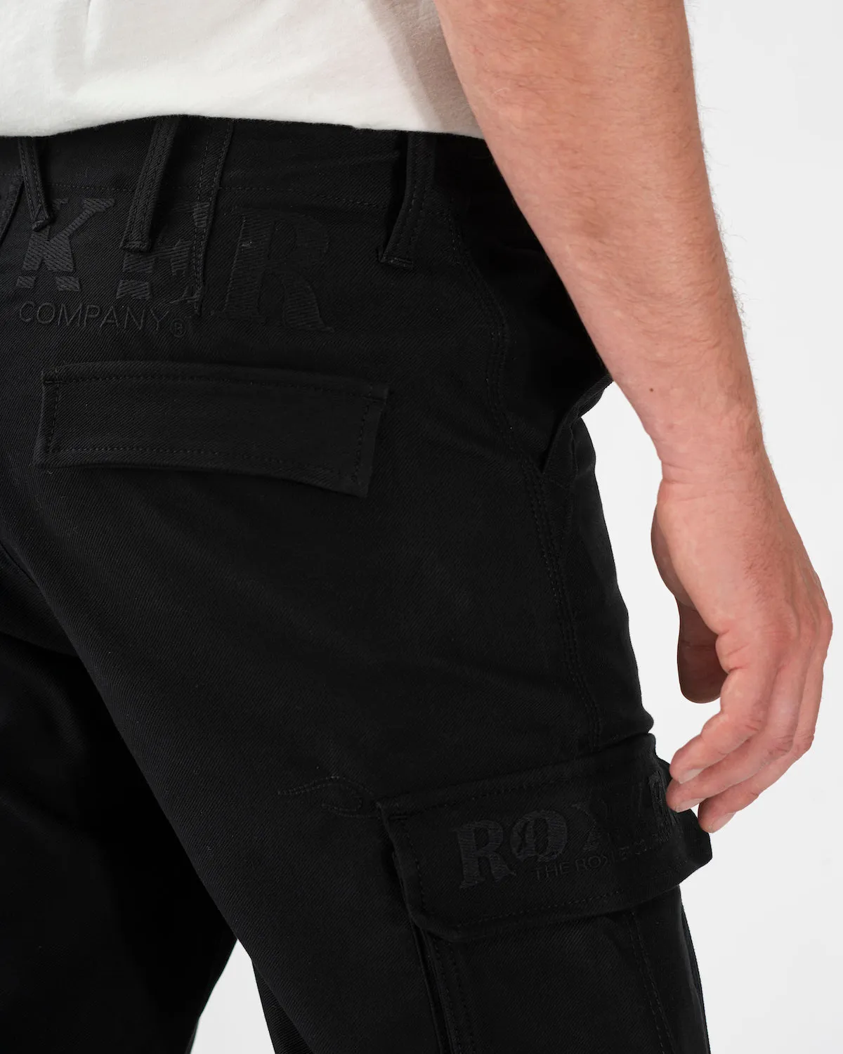 Rokker Black Jack II motorsykkeljeans grå stretch