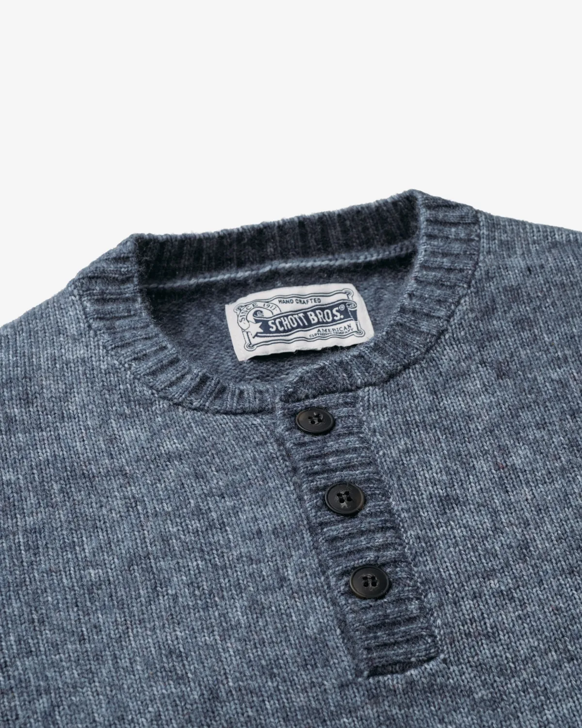 Schott NYC SW2541 henleygenser Cloud ullblanding
