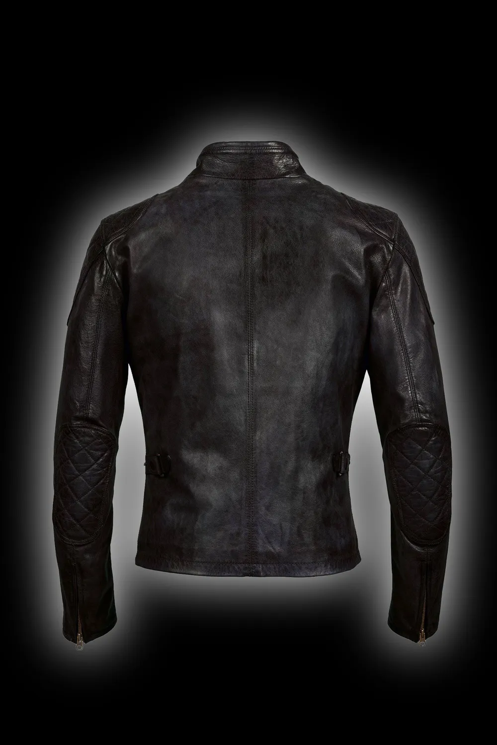 Matchless Osborne Quilted Blouson motorsykkeljakke antique black