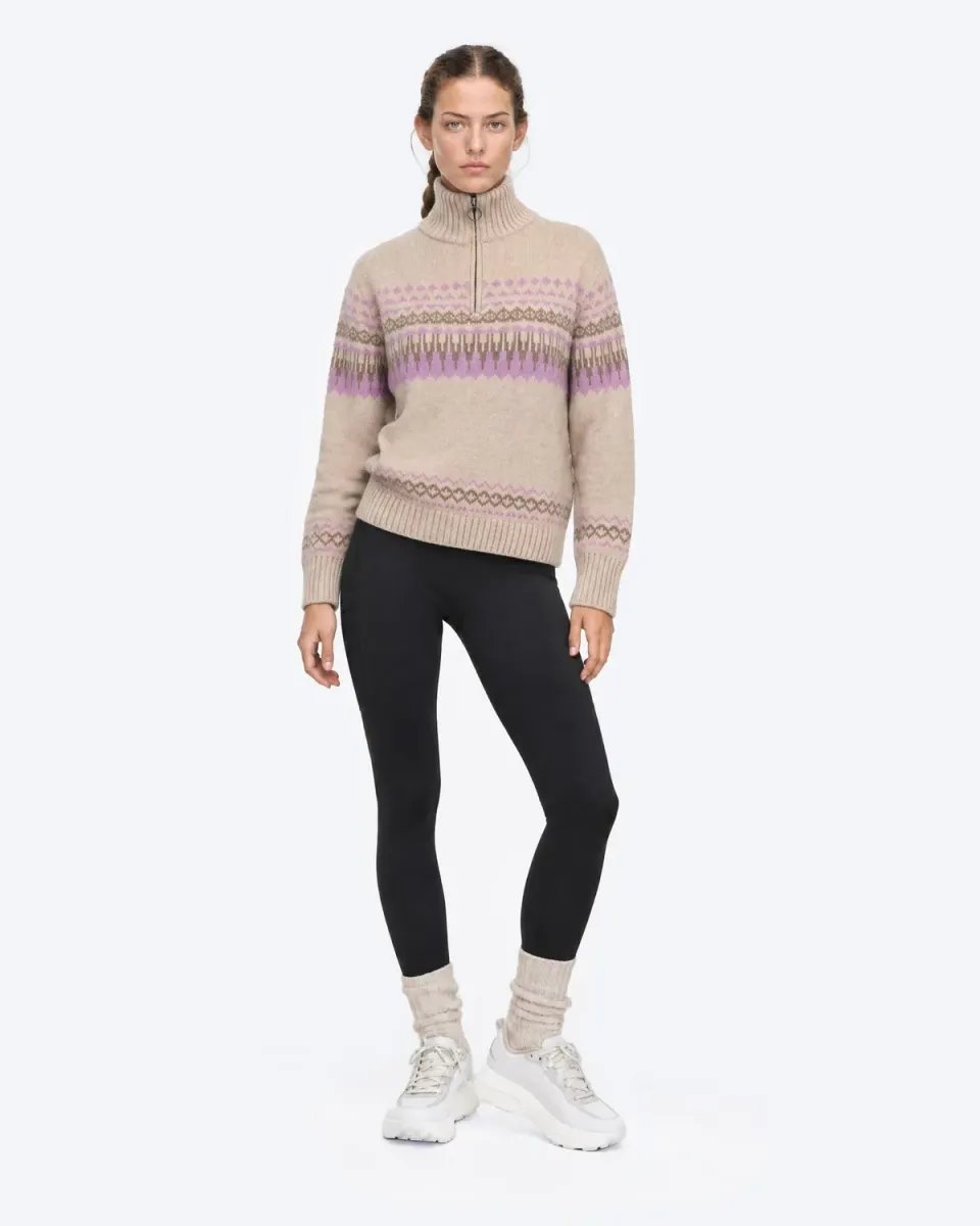 The Mountain Studio K-7 W ullgenser Lilac Snow lammeull