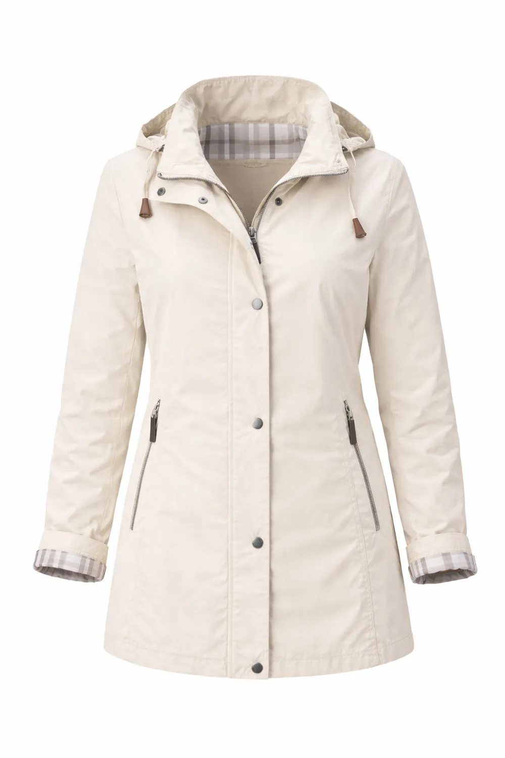 Danwear Windfield Ika 02/33 vårjakke Off White dame