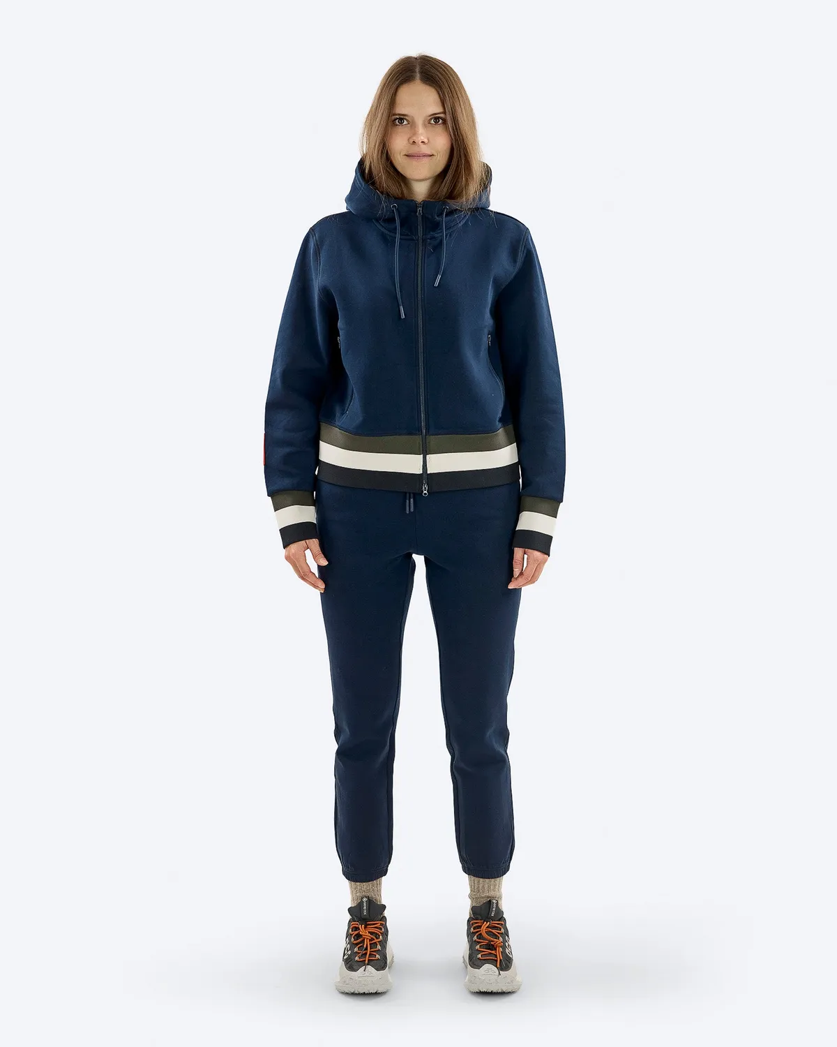 The Mountain Studio J-8 W bukse Sky Captain bomull