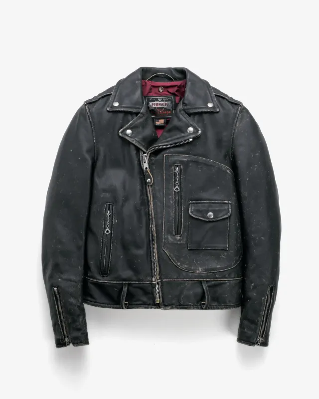 Schott NYC 568VN skinnjakke svart Perfecto