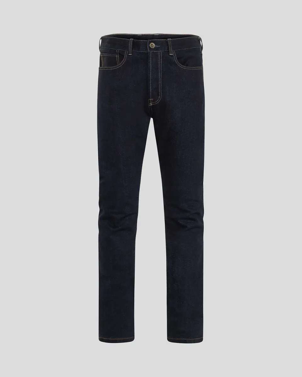 Rokker Rokkertech Raw Straight mc-jeans blå ettlags