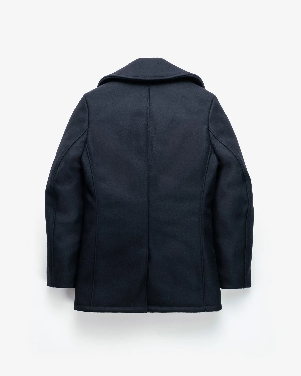 Schott NYC 740 ullkåpe navy regular 32" ull