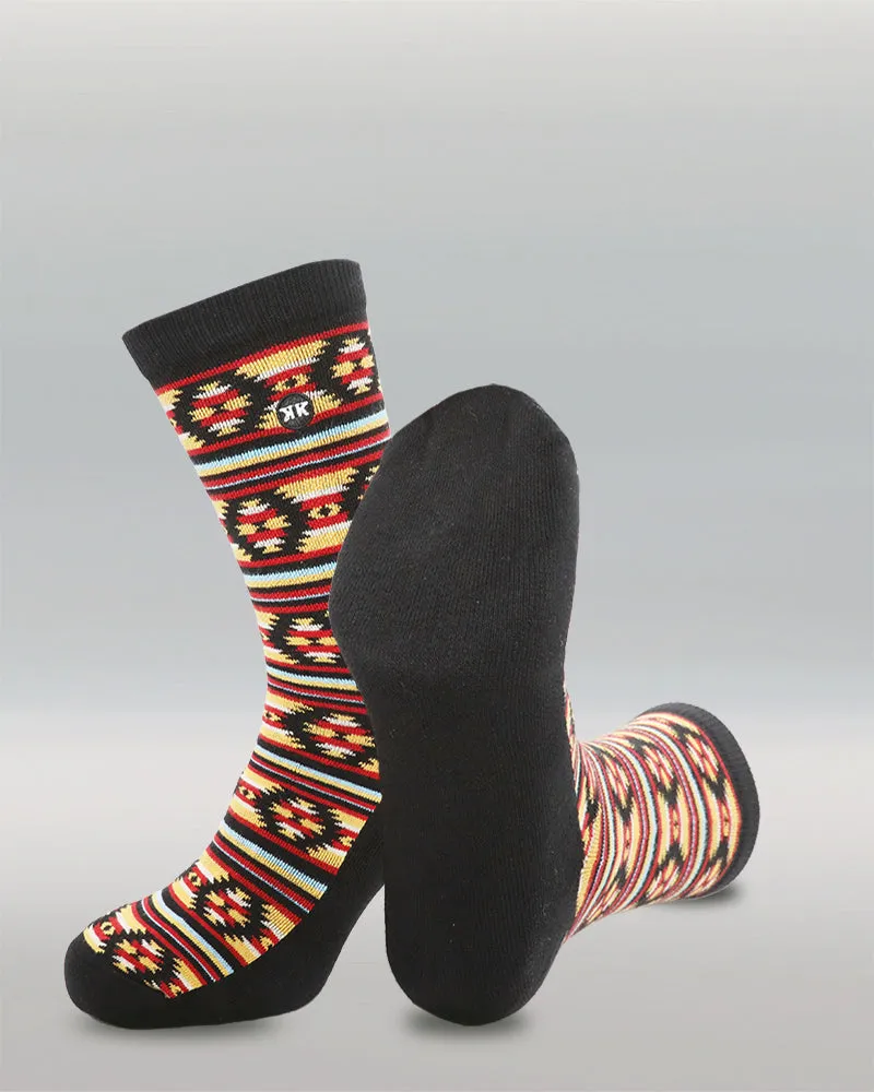 Rokker Native Stripes sokker multicolour økologisk bomull
