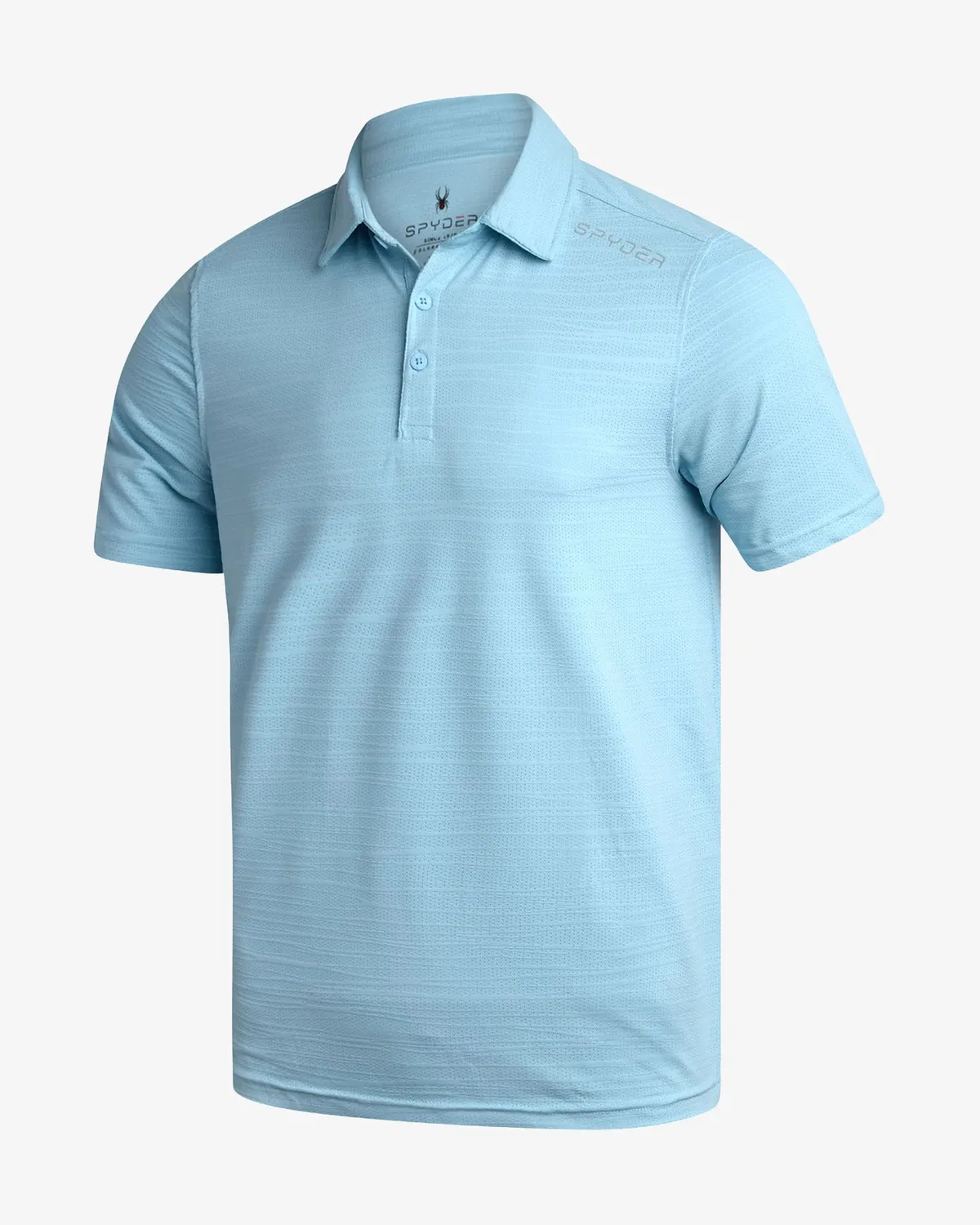 Spyder Jacquard polo blå herre