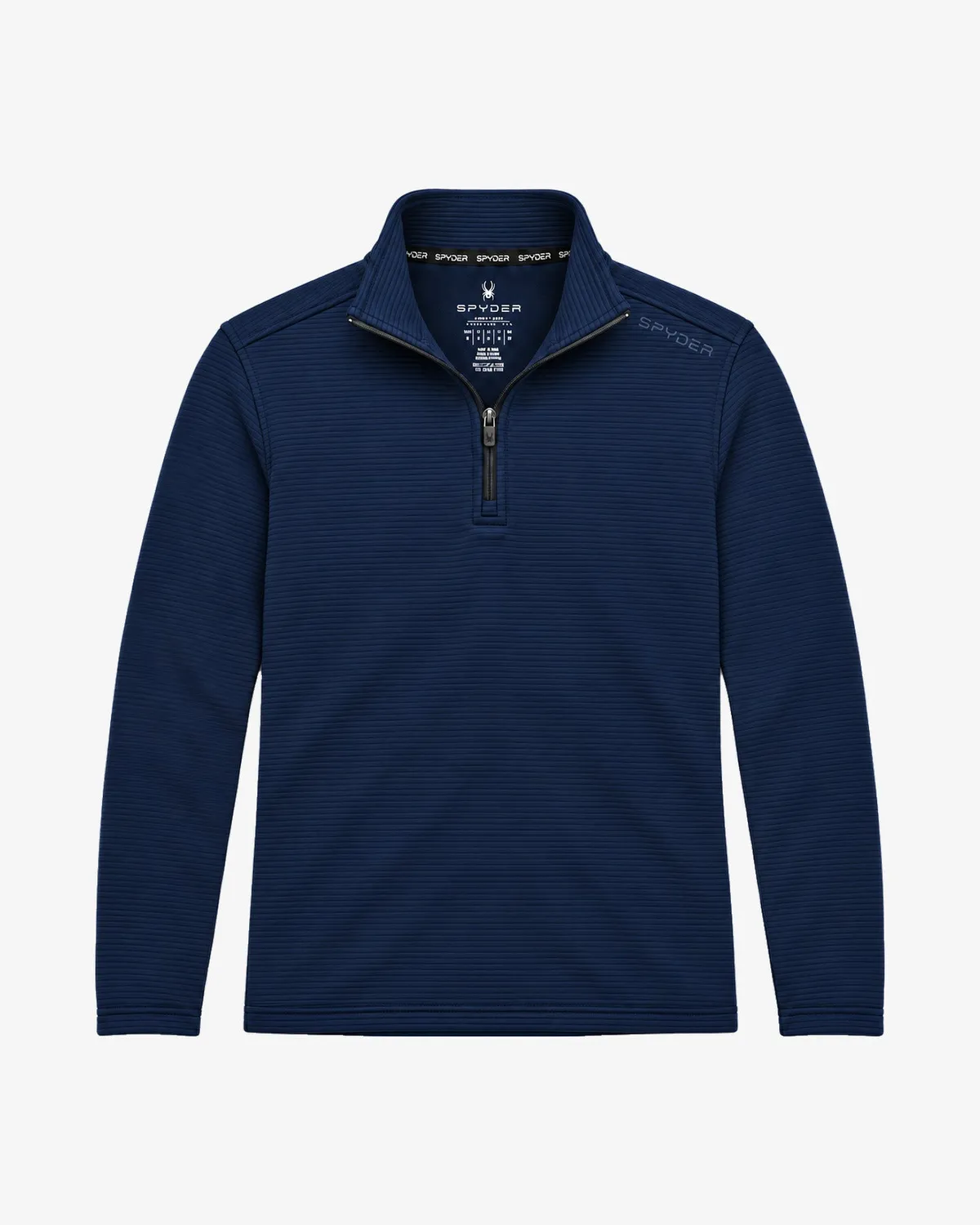 Spyder Cut & Sew Fleece quarter zip steel grey S