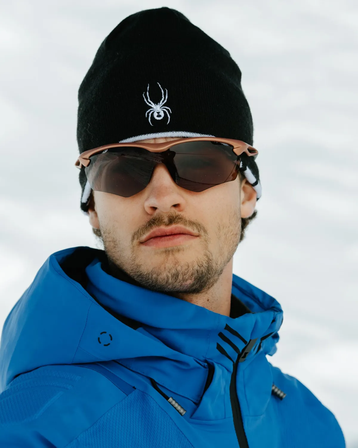 Spyder Reversible Web lue Black vendbar resirkulert