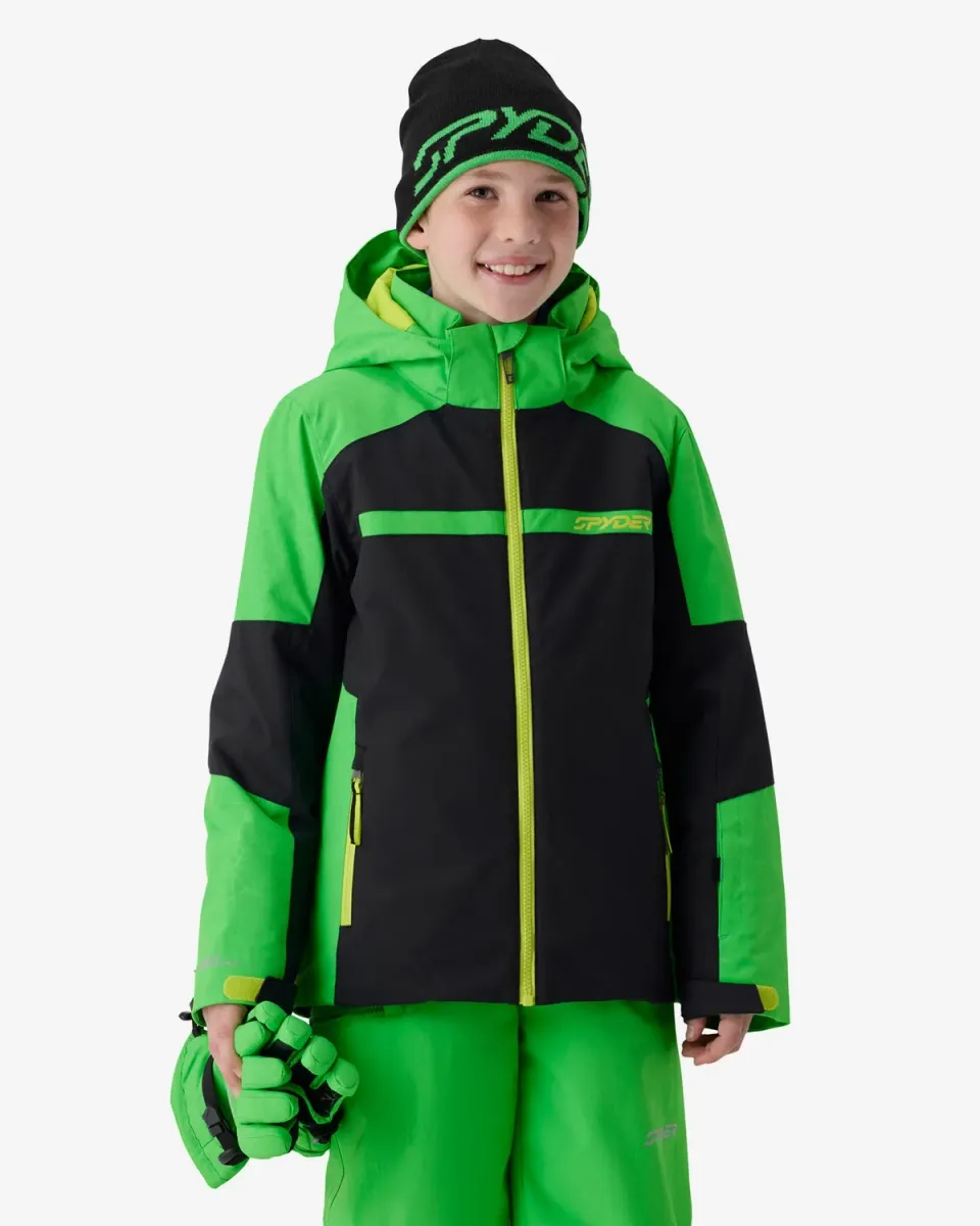 Spyder Challenger jakke gutt svart isolert