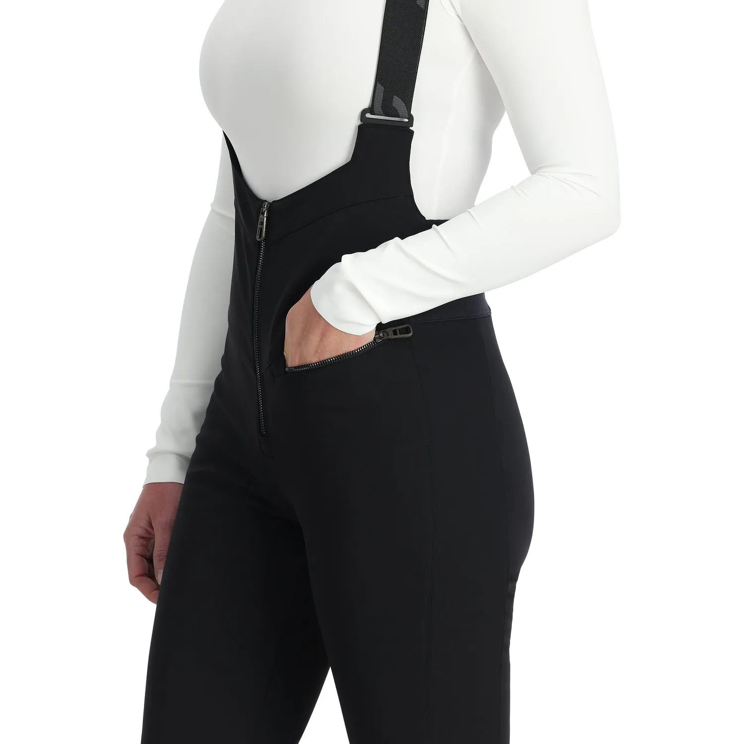 Spyder Strutt selebukse skibukse Black 10K