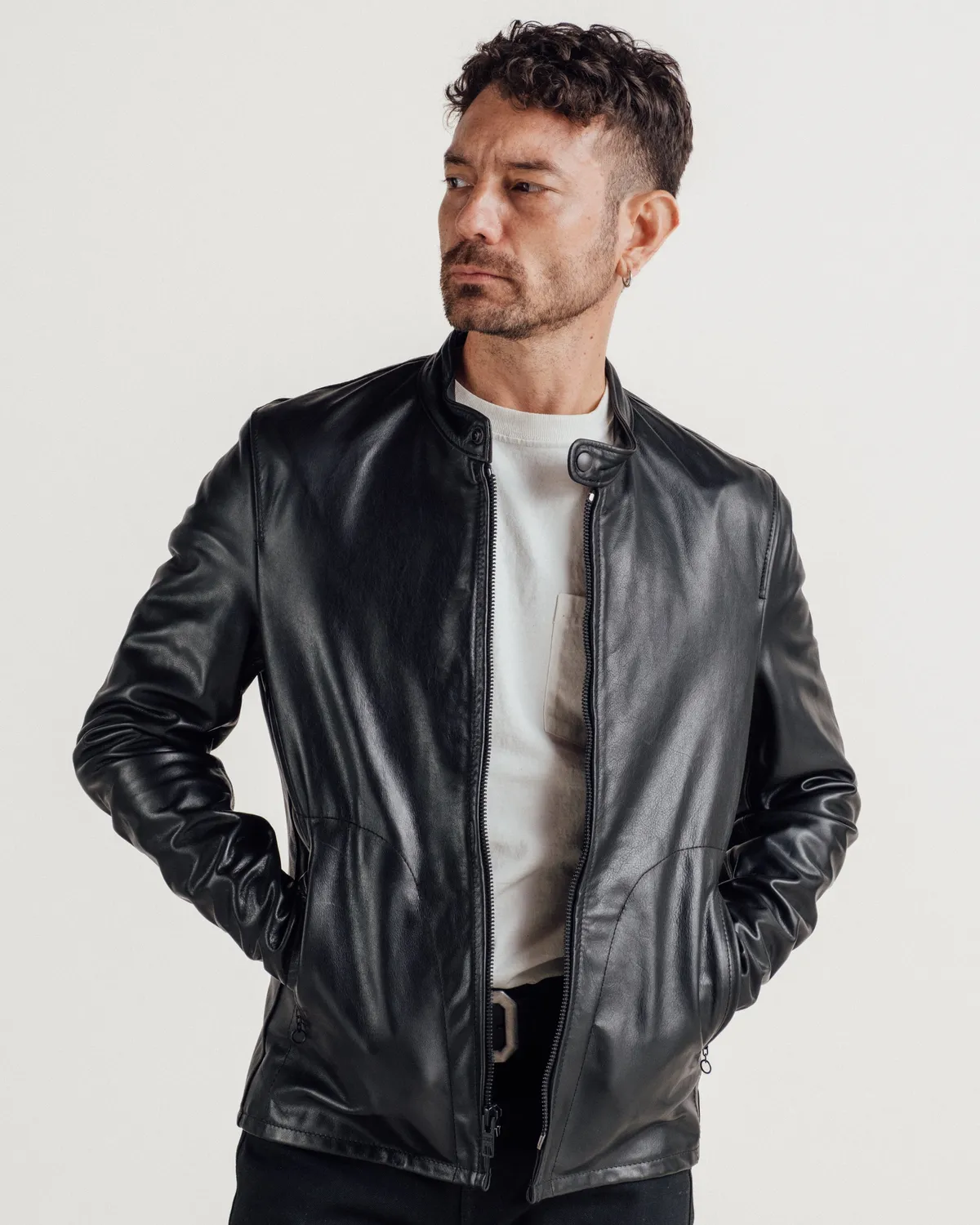 Schott NYC Perfecto P571 Mission skinnjakke svart