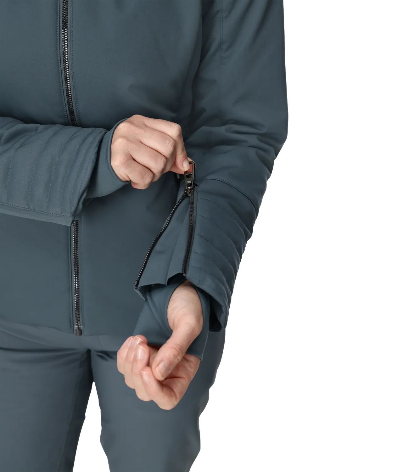 Spyder Schatzi skijakke dame Slate Blue 30K PrimaLoft