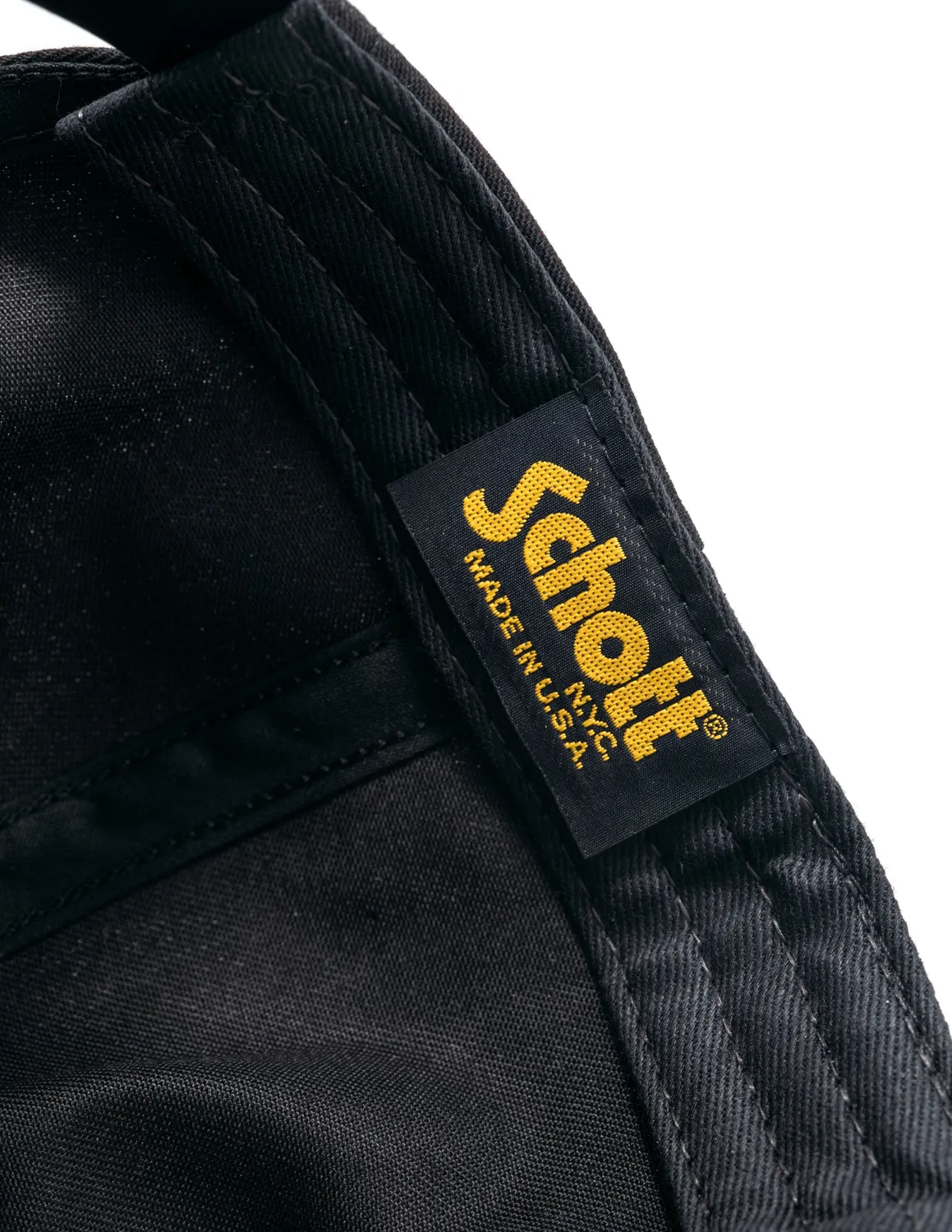 Schott NYC HCOW caps Navy brodert ku