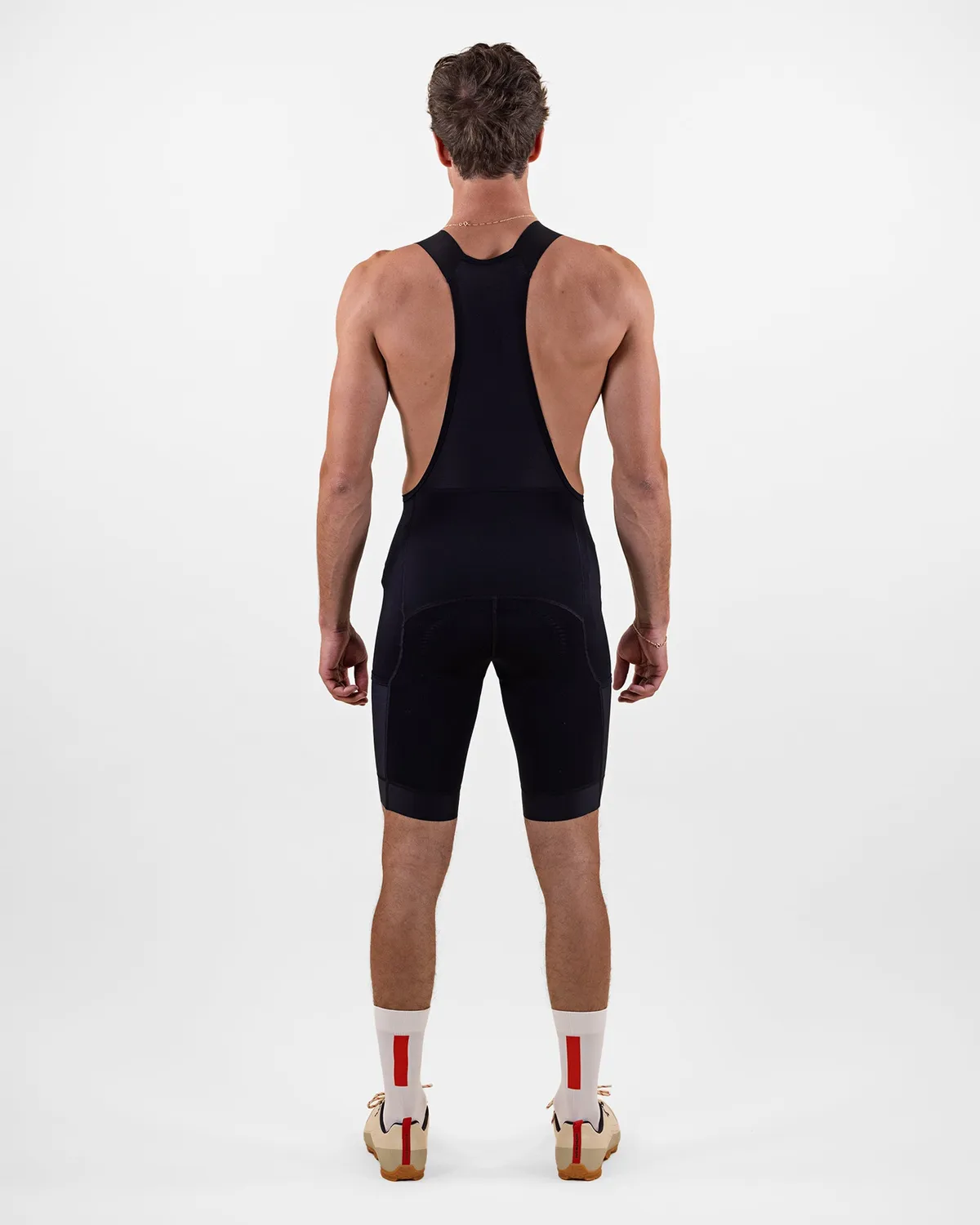 The Mountain Studio L-12 Gravel Bib bibshorts svart med pute