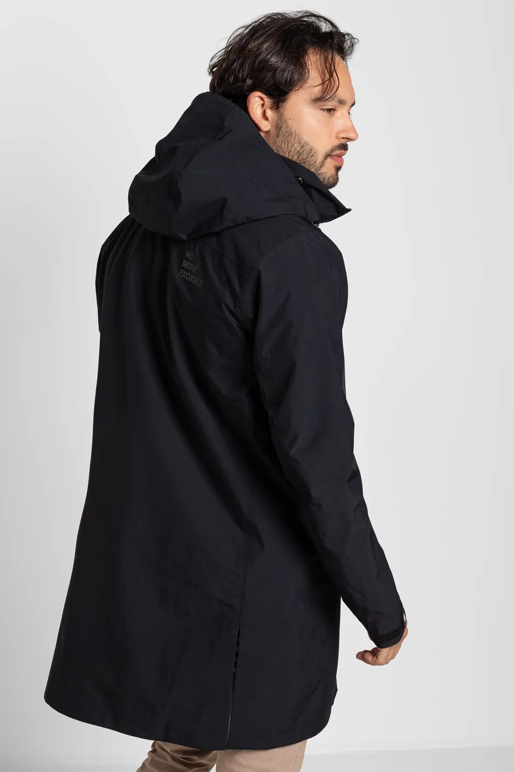 dirtlej weathershield regnjakke 3-i-1 svart fleece