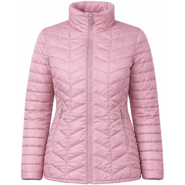 Danwear Gunda dunjakke rose lett vårjakke