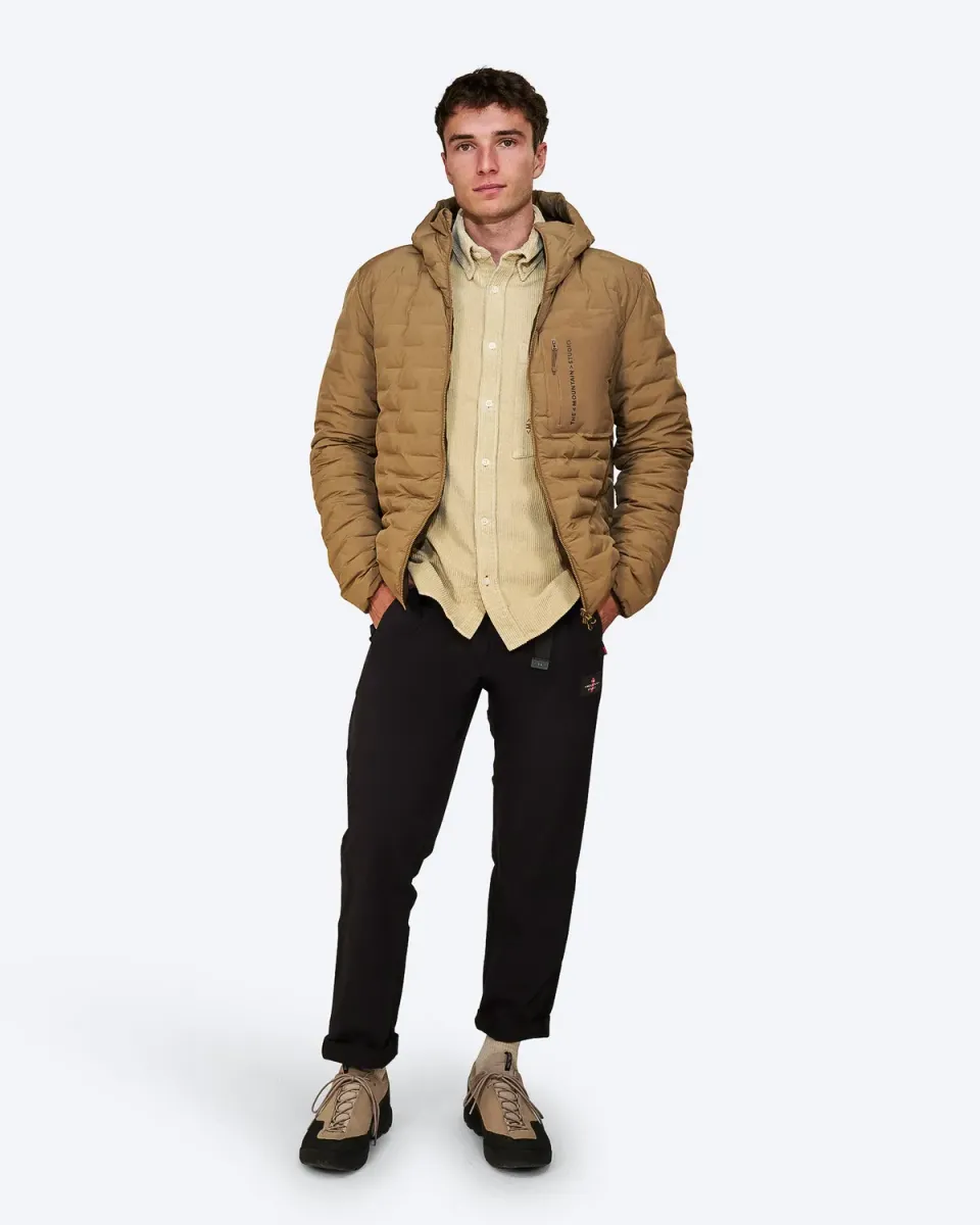 The Mountain Studio D-3 RL Reversible dunjakke brun Otter