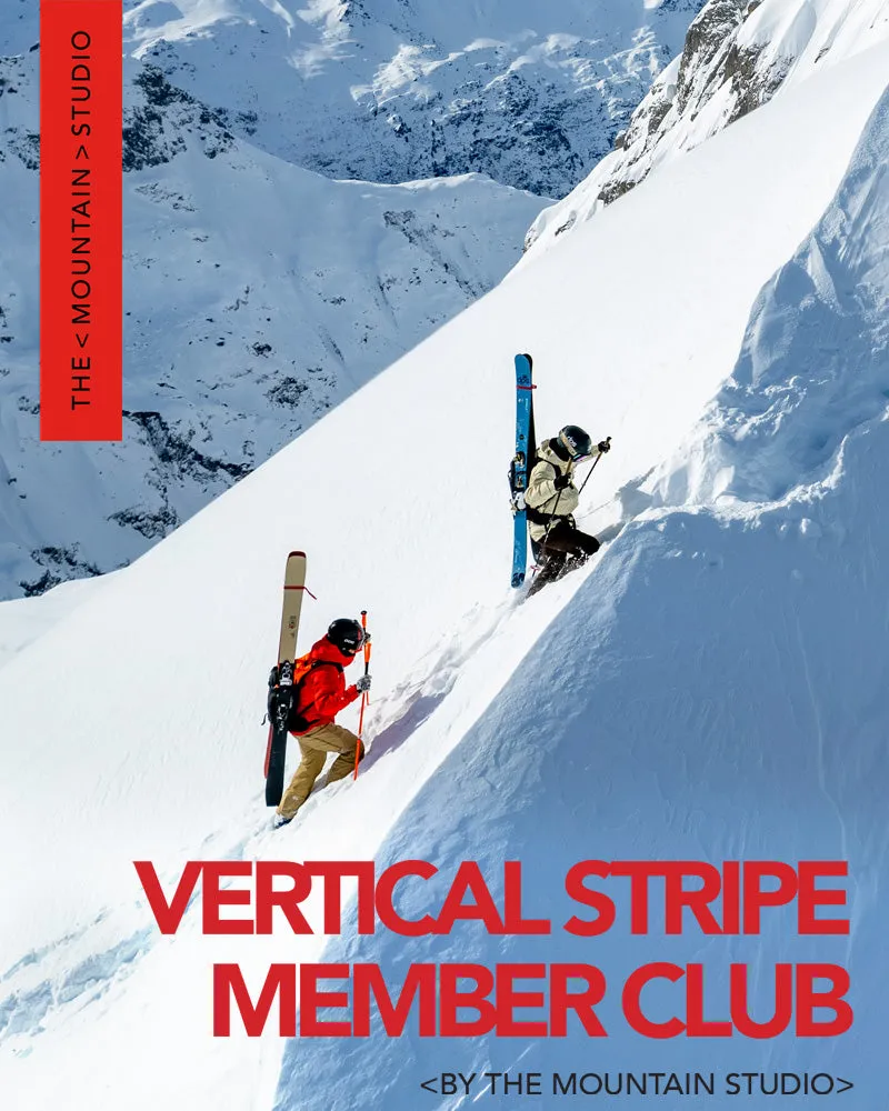 The Mountain Studio Vertical Stripe medlemskap livstid
