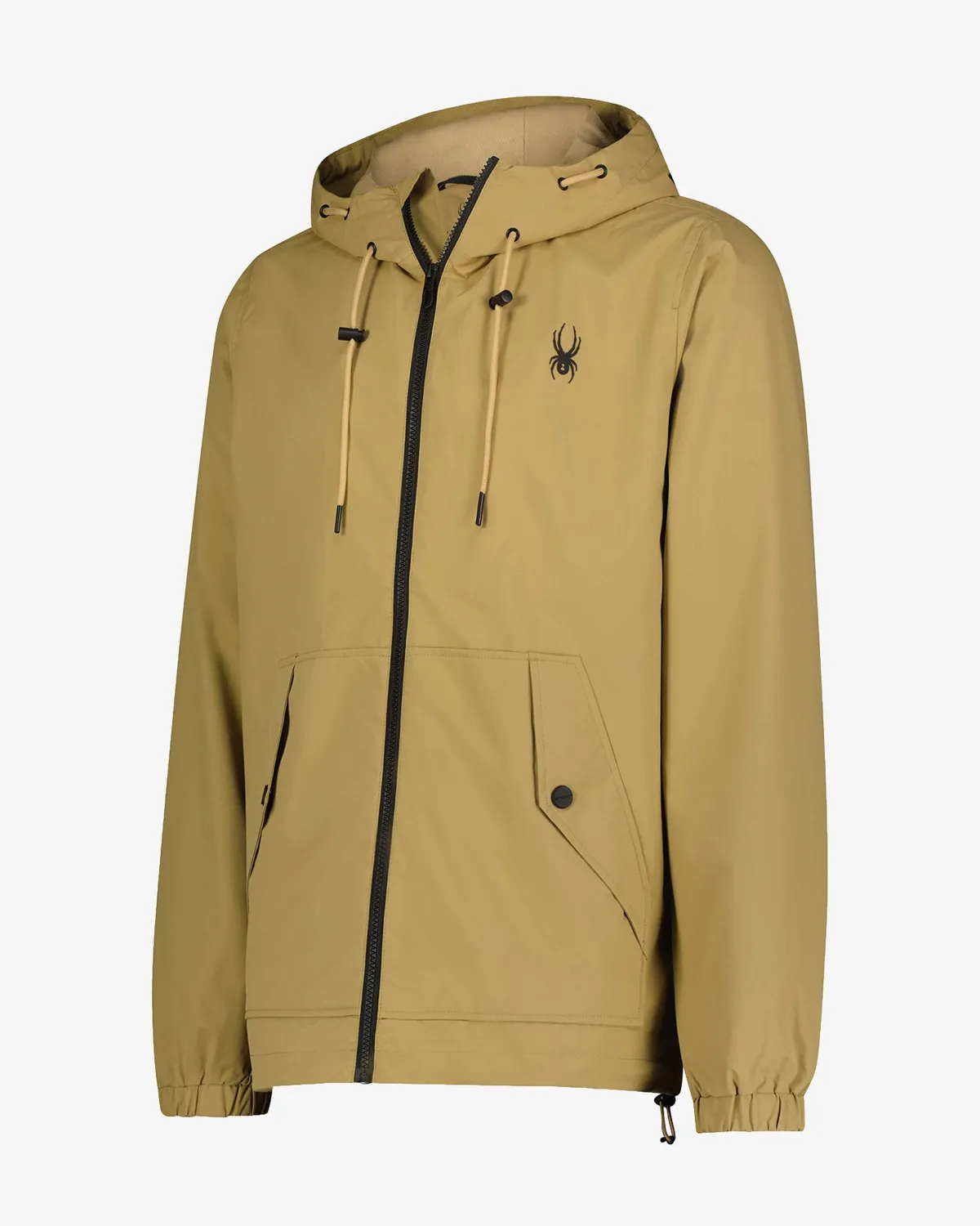 Spyder Gale vindjakke Khaki lett vindsperre