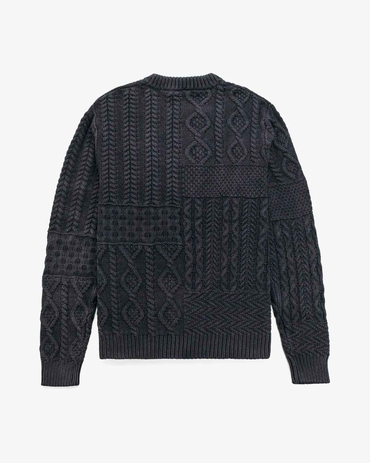 Schott NYC SW2435 genser bomull charcoal M
