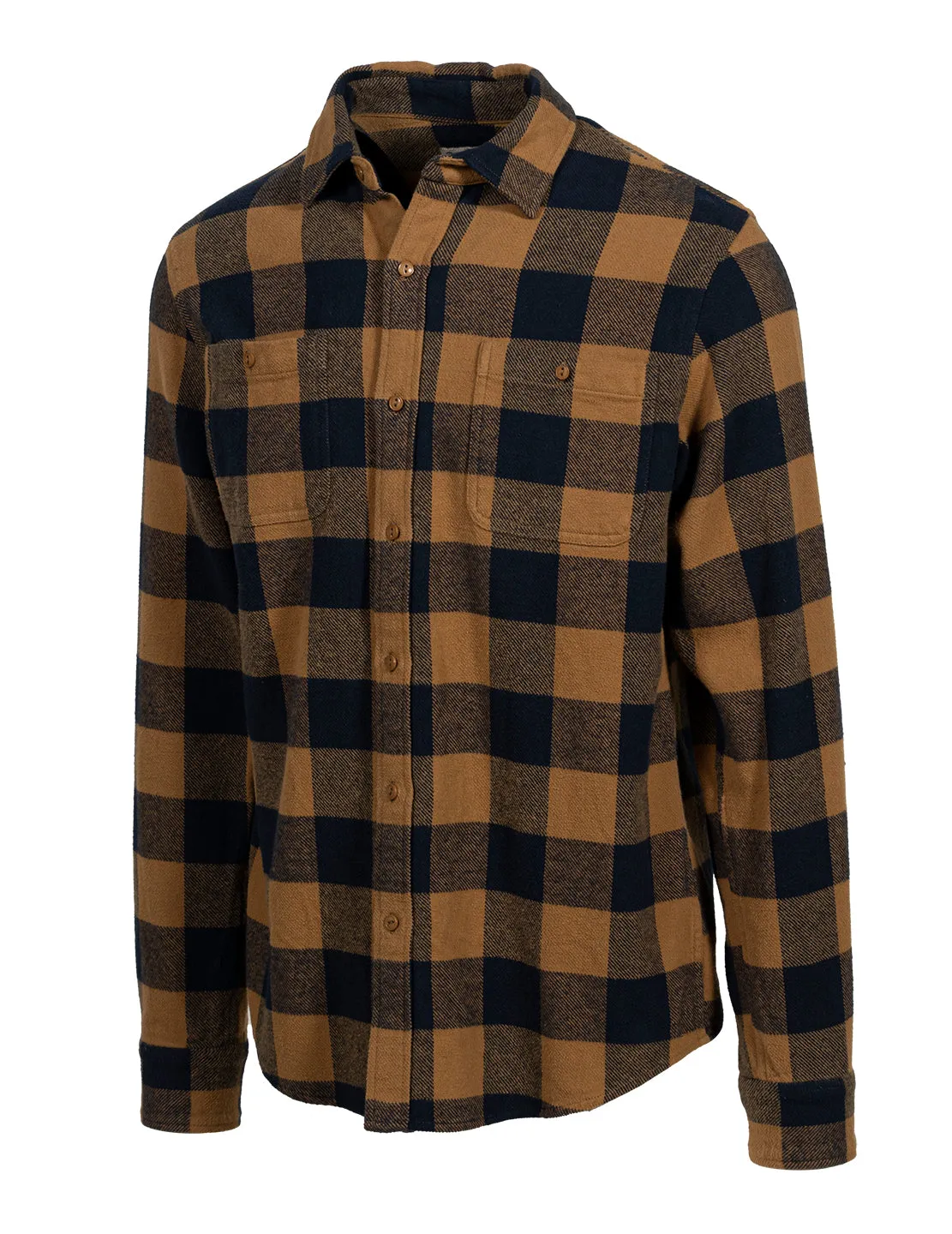 Schott NYC SH2134 flanellskjorte rød rutete bomull