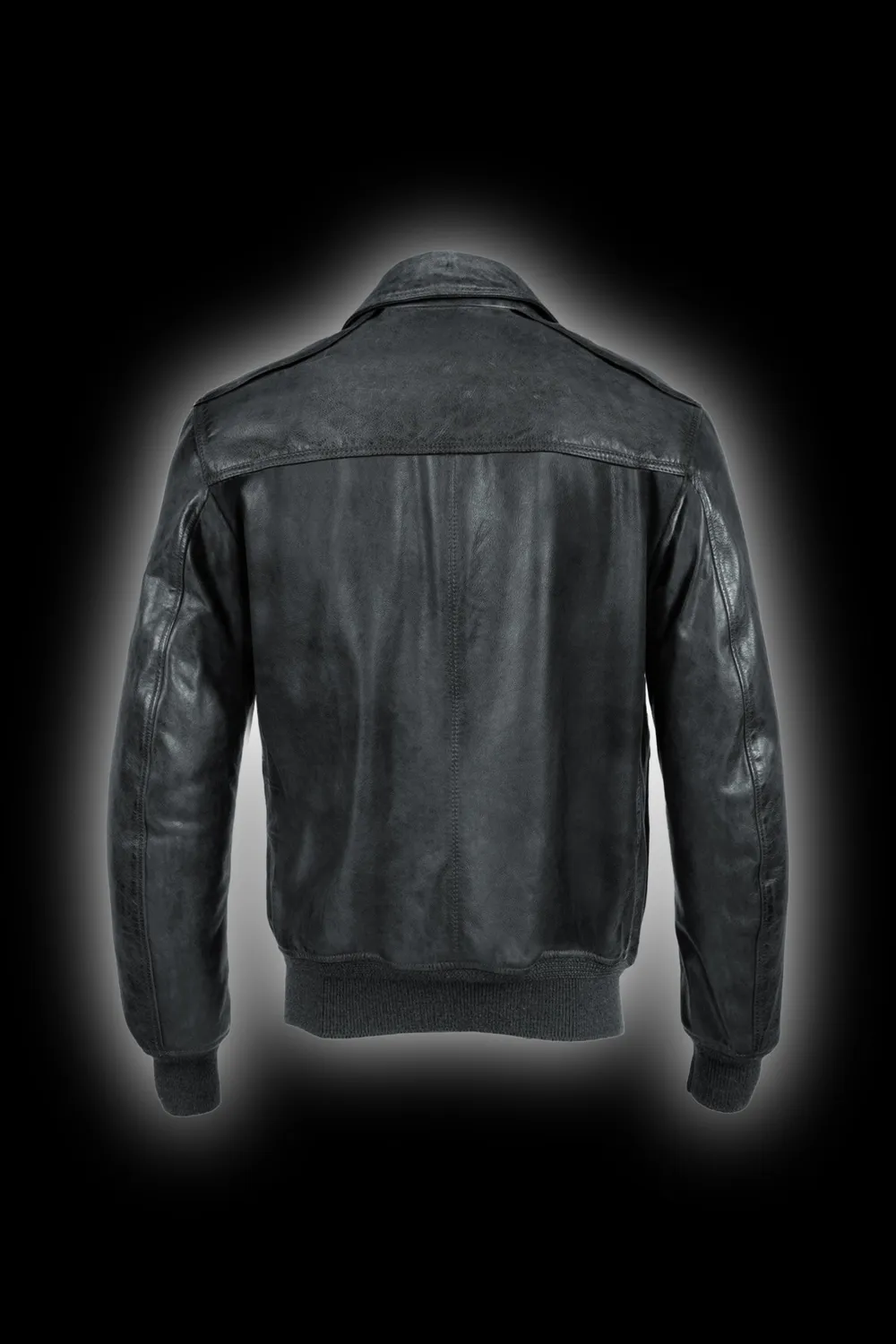 Matchless British Bomber skinnjakke naval-avio