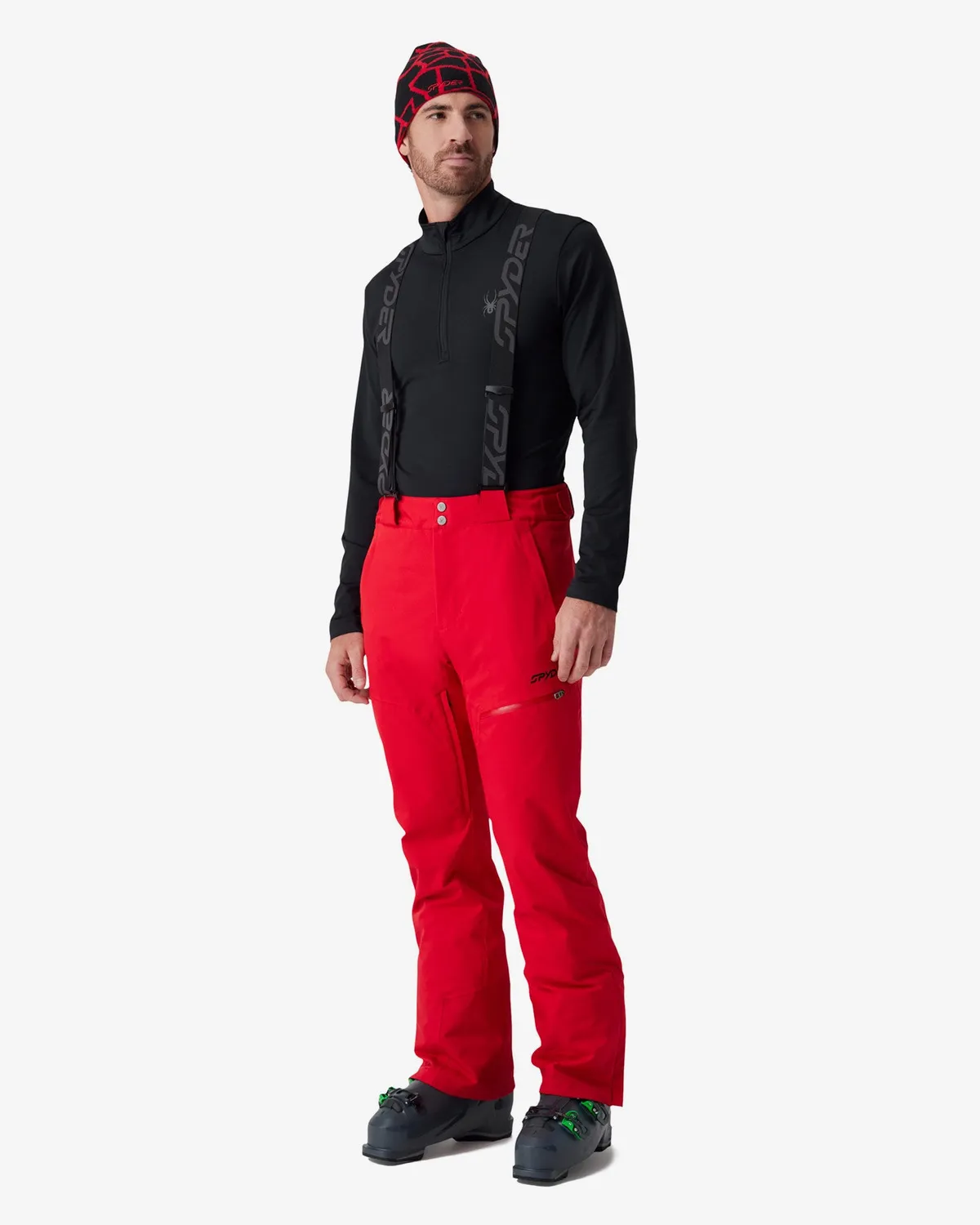 Spyder Dare skibukse herre vindtett lang lengde