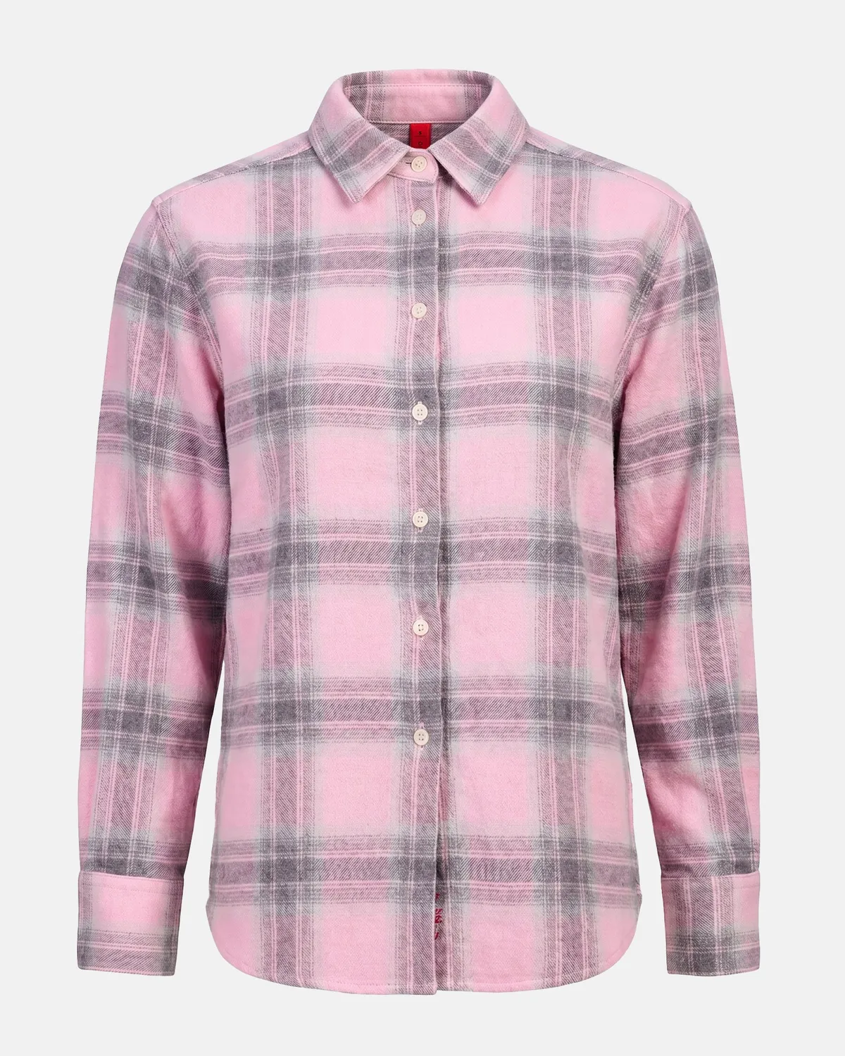 The Mountain Studio G-4 W Cotton Flannel overskjorte lilla bomull