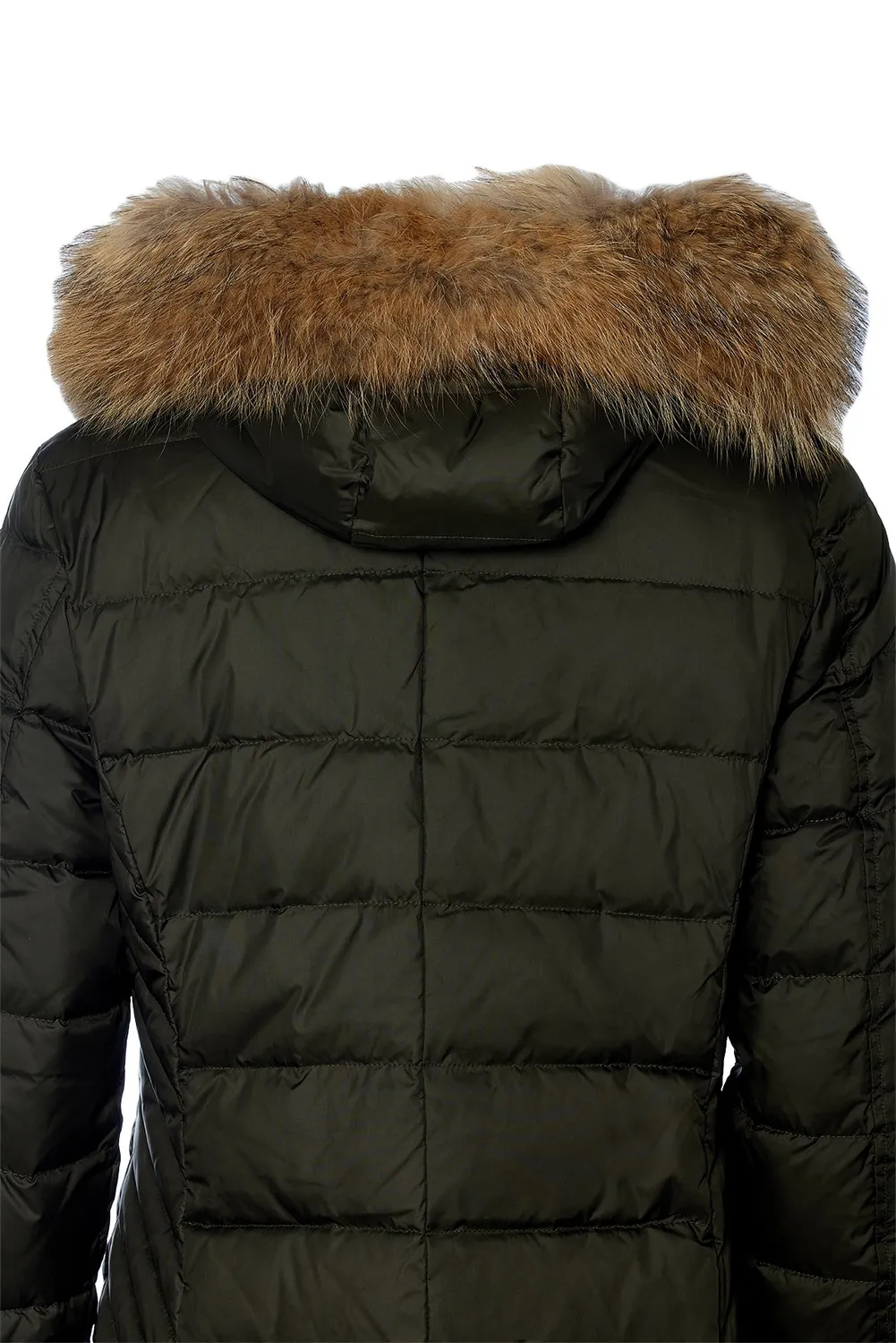 Windfield Alfa R dunjakke hunter green lang