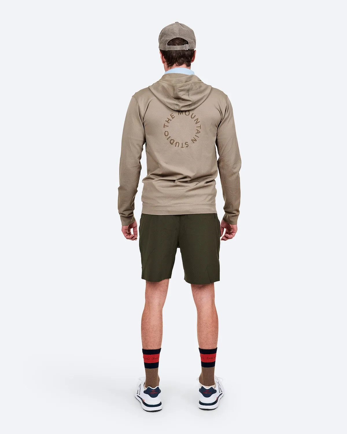 The Mountain Studio M-10 Tecno Hood hettegenser Brindle