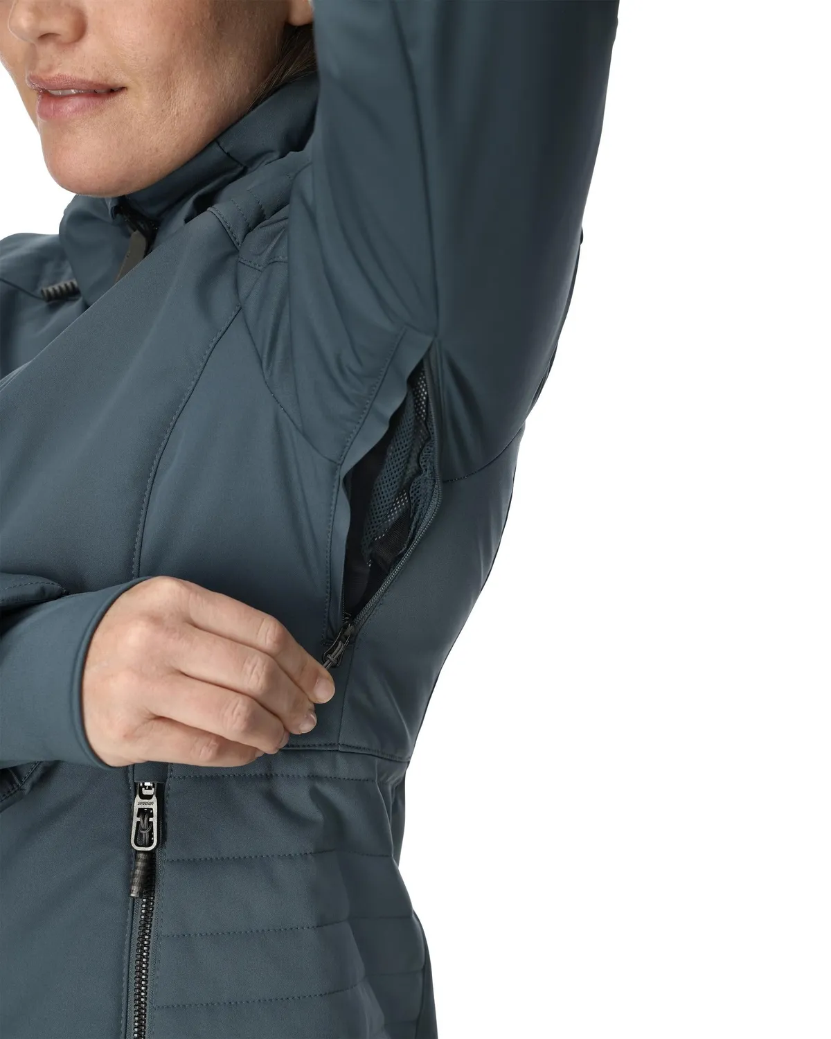 Spyder Schatzi skijakke dame Slate Blue 30K PrimaLoft