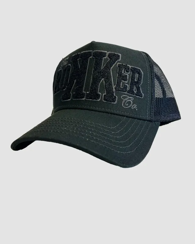 Rokker West Trukker Black caps svart One Size